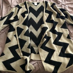 aztec cardigan sweater
